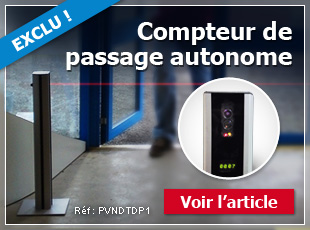 Compteur de passage autonome