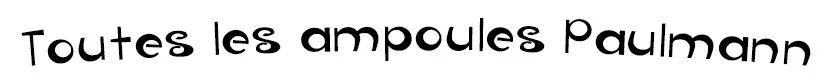 toutes les ampoules paulmann