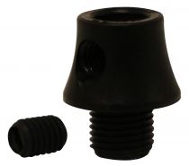 Serre-câble avec vis de blocage Extérieure ø: 13 mm Intérieure ø: 8.4 mm Raccord conique, mâle 10 x 1 T.90°C (230731)