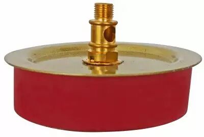 Pneu Caoutchouc extensible, diam�tre 70 mm avec raccord passage de c�ble m�le 10 x 1 (340171)