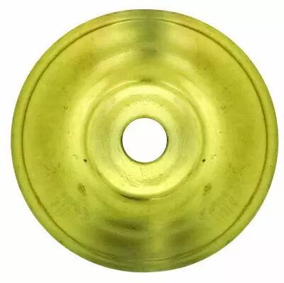 Dessus galb� en Laiton toil� diametre 70 mm (346914)