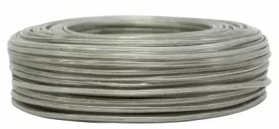 C�ble PVC ovale Cristal' 2x0.5mm�, roule de 100 m (236285)