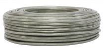 Cble PVC ovale Cristal' 2x0.5mm, roule de 100 m (236285)