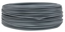 Cbles PVC rigide rond Gris' 1x0.75mm, roule de 100 m (236474)