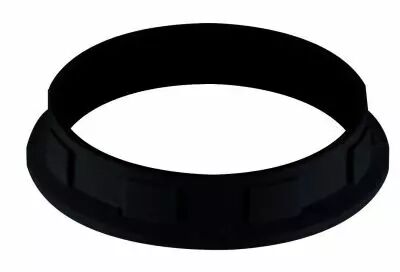 Petite bague pour douille E14 Noir , diam�tre 35 mm (214421)