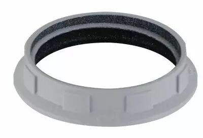 Petite bague pour douille E14 Blanc verniss� , diam�tre 35 mm (214423)