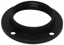 Grande bague pour douille E14 Noir , diamétre 43 mm (214451)