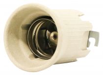Douille en porcelaine E40 avec trier  baonnette (221859)