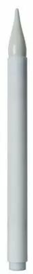 Ampoule Bougie � Grand si�cle � Les modernes Ivoire satin�, diametre 22 mm, longueur 230 mm (205743)