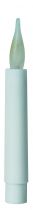 Ampoule Bougie  Grand sicle  Les classiques Ivoire satin, diametre 22 mm, longueur 110 mm (206610)