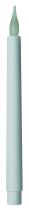 Ampoule Bougie  Grand sicle  Les classiques Ivoire satin, diametre 22 mm, longueur 230 mm (206643)