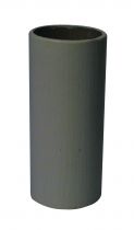 Fourreau sans gouttes pour fausse bougie Blanc antique, diametre 27 mm, longueur 70 mm (202041)