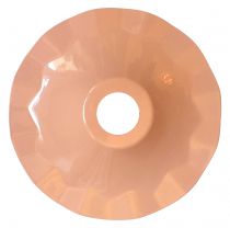 Abat-jour mtallique Avec bague de fixation en caoutchouc Rose pour guirlande lumineuse (187602)