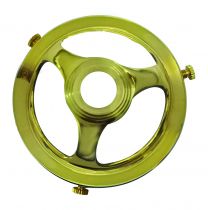 Griffe pour abat-jour en Laiton poli verni diamtre 57mm (289214)