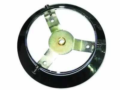 Raccord hublot femelle 10 x 1 en Laiton chrom� diam�tre 85mm(289658)
