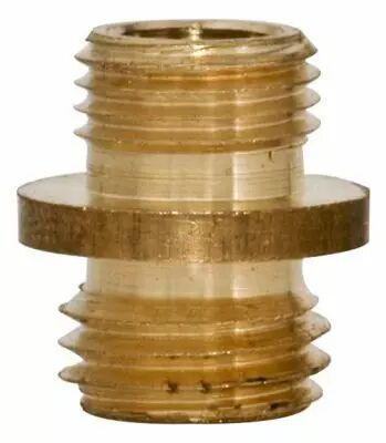 Raccord � port�e  en Laiton, Pas InternationalDouble raccord M�le 10 x1, hauteur 15mm (305944)
