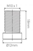 Raccord à souder pour tube Ø8mm laiton (306930)