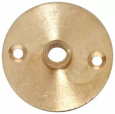 Raccord � plaque en Laiton, M�le 10 x 1 Ecartement : 17mm (308692)