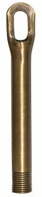 Tube pour pavillon M�le, diametre 10mm,  hauteur 90mm, Laiton patin� (282049)