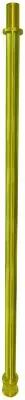 Tube en Laiton poli verni, longueur 300 mm (330697)