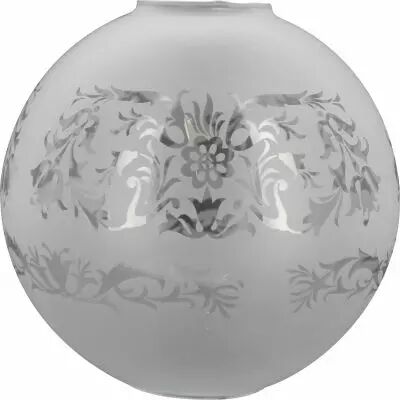 Globe satin� gravure style � Louis XV �, Diam�tre 180mm(705285)
