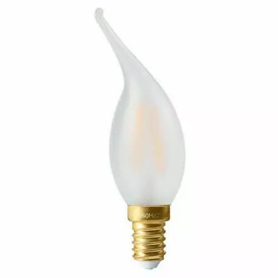 Ampoule Flamme CV4 filament LED 5W E14 2700K 580Lm Mat (713180)