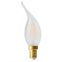 Ampoule Flamme CV4 filament LED 5W E14 2700K 580Lm Mat (713180)