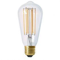 Ampoule Edison filament LED 6W E27 2300K 450Lm dimmable Claire (715982)