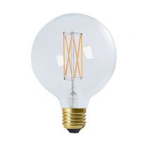Ampoule Globe G125 filament LED 6W E27 2300K 450Lm dimmable Claire (715987)