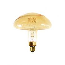 Ampoule géante Champignon filament LED 4 loops 4W E27 2000K 200Lm dimmable Ambrée (716690)