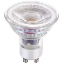 Spot kit (x5) LED 4.8W GU10 3000K 400lm 36° claire dimmable