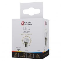 Spot LED 4W GU10 3000K 300lm 38° claire