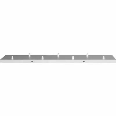 LICA - Rosace rectangulaire 7 sorties 900 x 200 x 25mm blanc