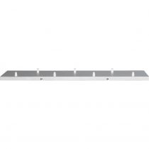 LICA - Rosace rectangulaire 7 sorties 900 x 200 x 25mm blanc