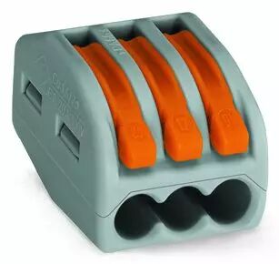 Borne de connexion s�rie 222 3 p�les