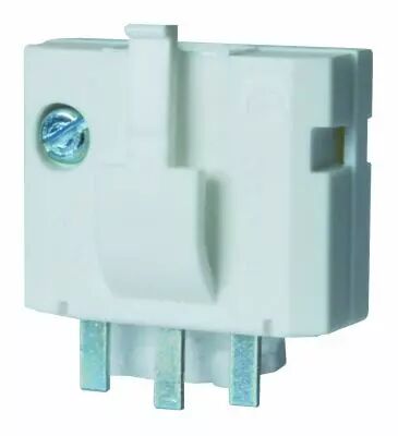 Dispositif de connexion pour luminaire blanc