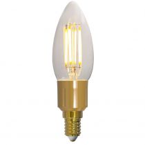 Flamme C35 filament LED 6W E14 2700K 806lm claire dimmable