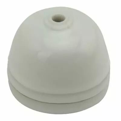 Rosace porcelaine �68mm blanc