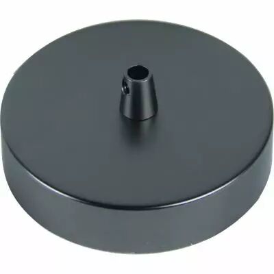STEELY - COLOR - Pavillon acier sortie simple avec arr�t de c�ble �100mm gris anthracite mat
