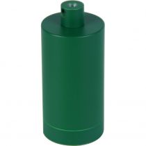 MIXGO - Douille aluminium E27 avec bague Ø48mm H.105mm vert sapin