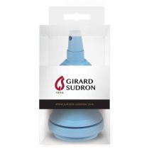 MIXGO - Douille aluminium E27 avec bague Ø50mm H.72mm bleu ciel mat