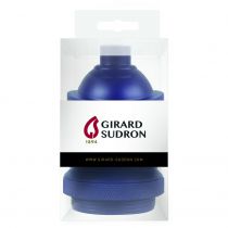 MIXGO - Douille aluminium E27 avec bague Ø50mm H.72mm bleu outremer mat