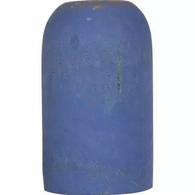 CONCRIT - Douille b�ton E27 �52mm H.82mm bleu clair