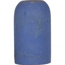 CONCRIT - Douille béton E27 Ø52mm H.82mm bleu clair