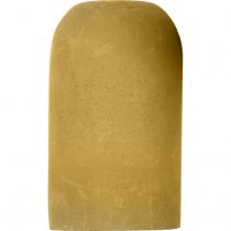 CONCRIT - Douille béton E27 Ø52mm H.82mm jaune ocre
