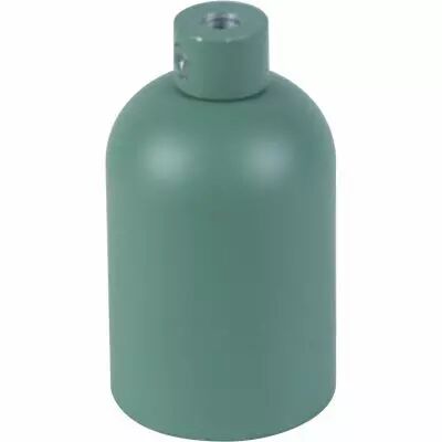 ALUMINIA - Douille aluminium E27 �42mm H.62mm vert c�ladon mat