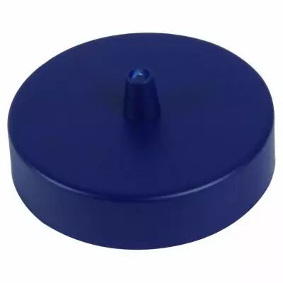 STEELY - COLOR - Pavillon acier sortie simple avec arr�t de c�ble �100mm bleu outremer