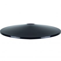 MIXGO - Abat-jour mtal vas pour douille E27300mm noir satin