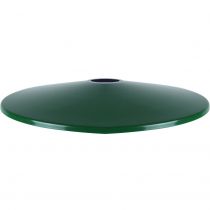 MIXGO - Abat-jour mtal vas pour douille E27 300mm vert sapin satin