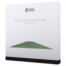 MIXGO - Abat-jour métal évasé pour douille E27 Ø300mm vert sapin satiné